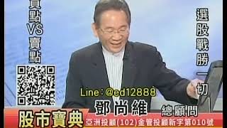20181009 0830 鄧尚維 股市寶典
