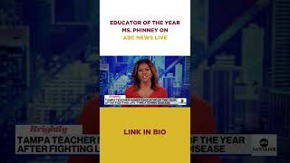 NSHSS Educator of the Year Highlighted on ABC News &amp; Good Morning America