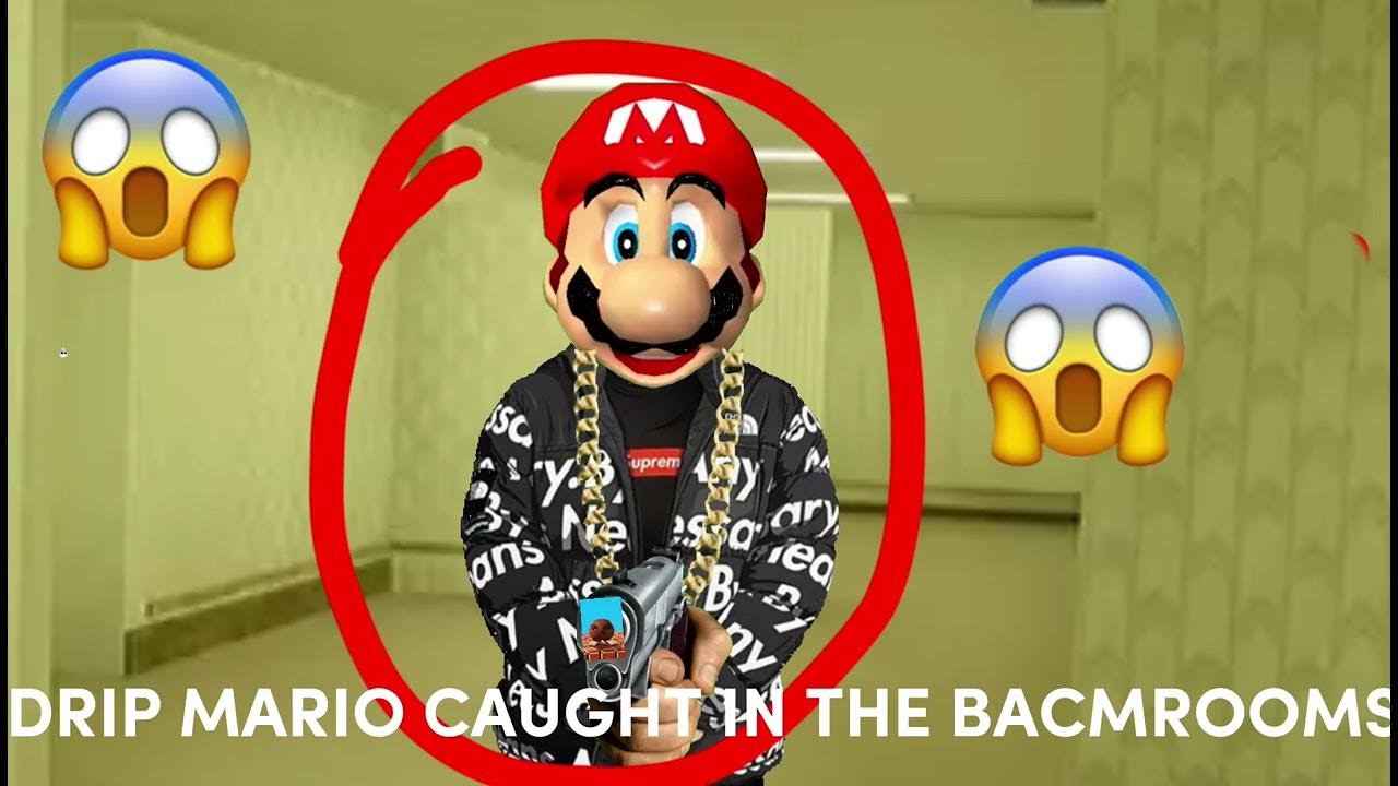 DRIP MARIO CAUGHT IN BACKROOMS IRL IN REAL LIFE (I had no idea what to