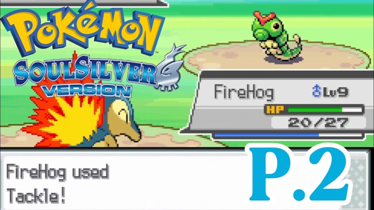 Let's Play Pokémon Soulsilver Part #2 | Reaching Violet City!