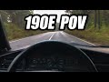 POV | 1991 Mercedes 190E 2.0 Sportline | Interior Review 1080p60