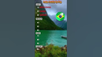 Can YOU Guess the Country by its Flag | Flag Challenge |  #quiz #challenge
