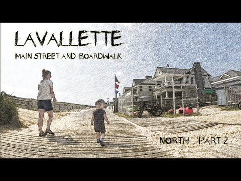 Video: Heeft Lavallette een promenade?