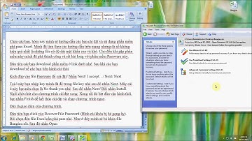 Hướng dẫn phá Password Excel 100% thành công khi quên mật khẩu mới nhất 2018