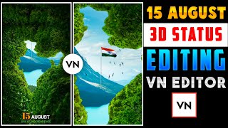 15 August Status Editing in Vn Video Editor | Independence Day Video Editing | 15 August Status 2022 screenshot 5