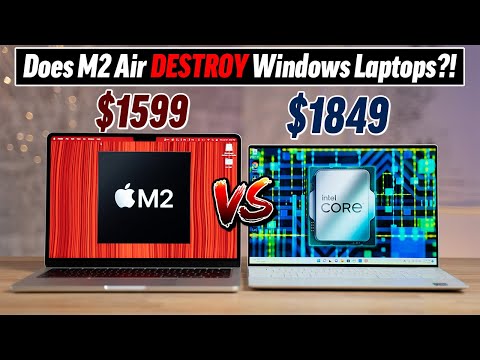 M2 MacBook Air vs XPS 13 Plus - The Results SHOCKED US! ?