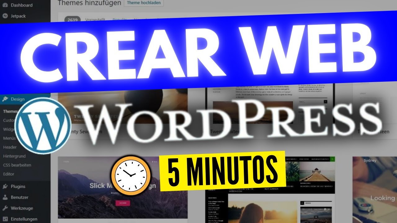 Como Crear un Sitio Web con Wordpress Gratis 🚀 (2024) - YouTube