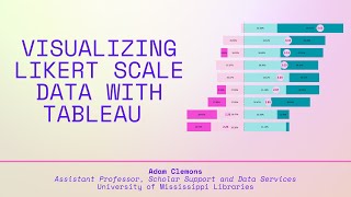 Visualizing Likert Scale Data with Tableau