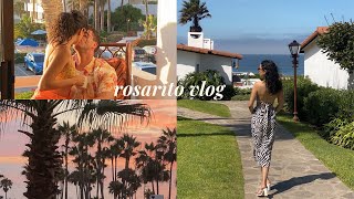 rosarito weekend vlog - hotel tour, banana margarita & lots of good food