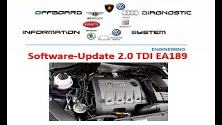 How To Update Flash Engine Ecu With Odis Engineering 2.0 Tdi Audi Vw