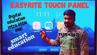 EASYRITE INTERACTIVE TOUCH LED PANEL AND OPS INTRO VIDEO #ANKITAENTERPRISES #AMITKUMAR