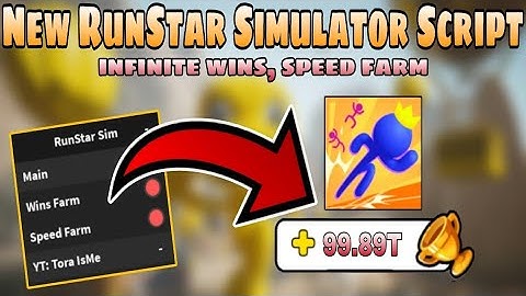 New RunStar Simulator Script | INF Wins, Speed Farm | Roblox Scripts | Mobile/PC | Delta Version X