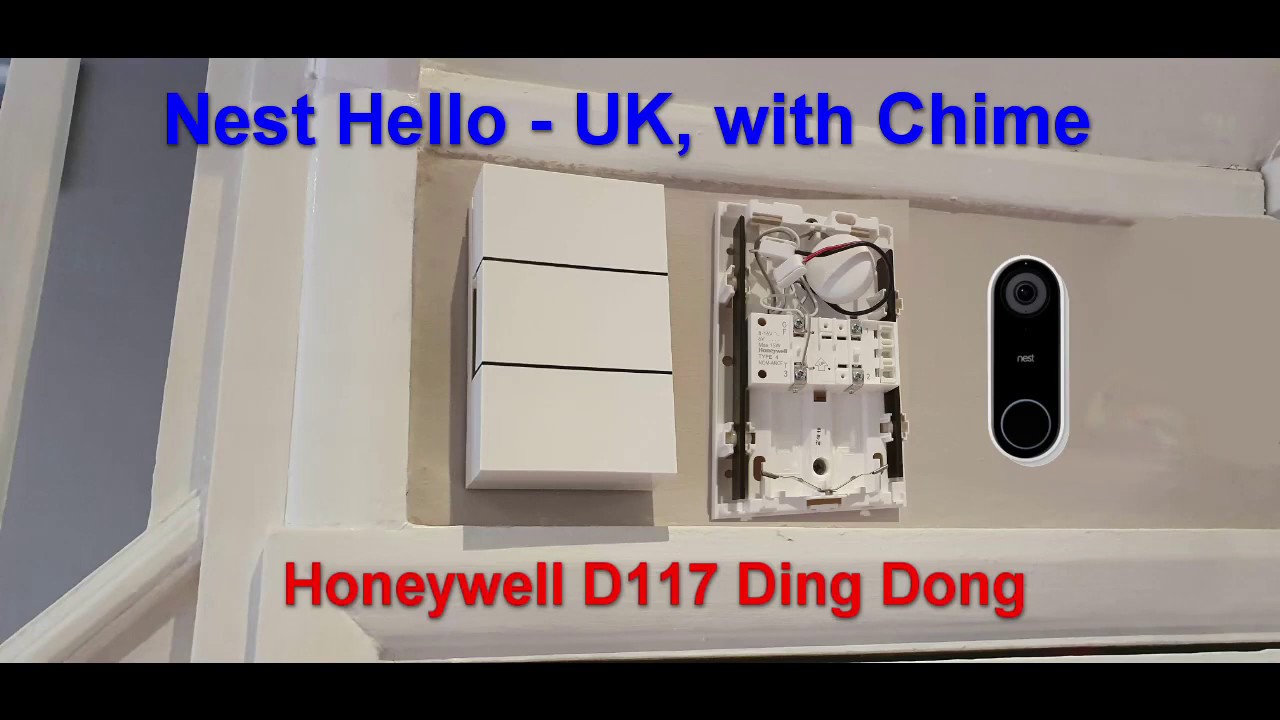 Honeywell D117 Mechanischer Gong Ding Dong 