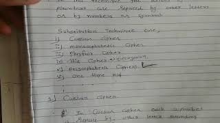 One Time Pad (vernam cipher) example in hindi | Information and Network Security Course | GTU