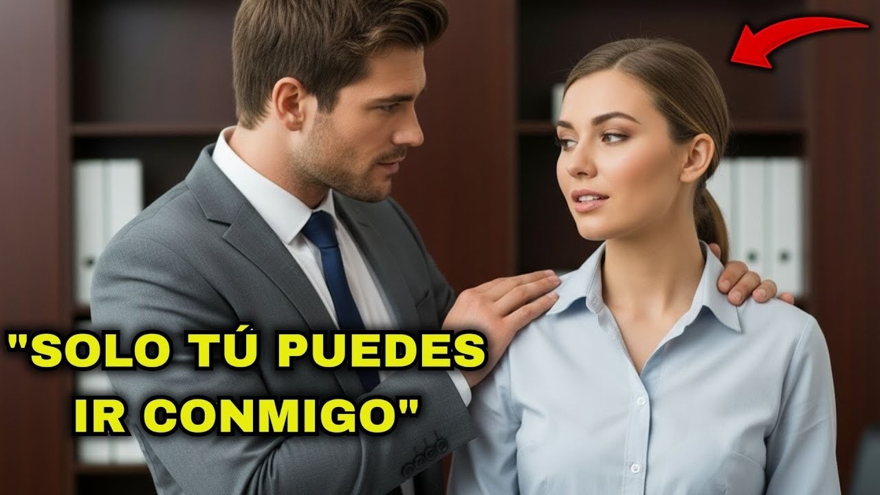 VEN CONMIGO COMO MI MUJER EN EL VIAJE , EL MILLONARIO DIJO    Y ELLA RESPONDE EN SEGUNDOS