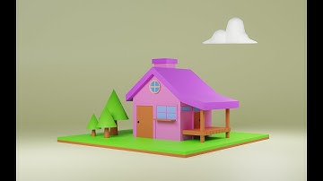 Tutorial blender untuk pemula ke 12 - Membuat rumah ( house ) di blender