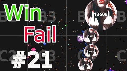 Agar.io - Win/Fail Compilation #21 | Marl | INSANE Doubles + PopSplits