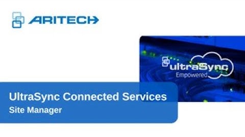 UltraSync Site Manager