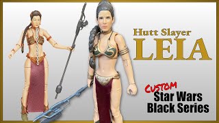 Star Wars The Black Series Huttslayer Leia Custom