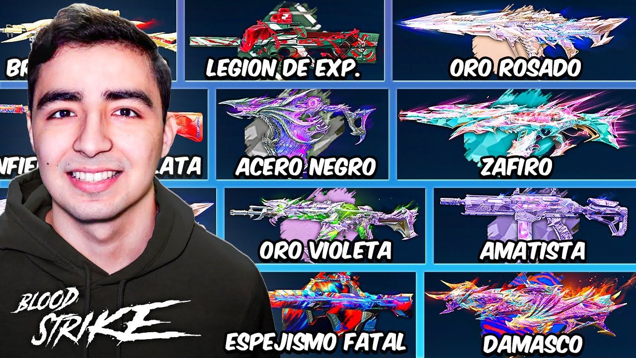 SÓLO PUEDO USAR CAMUFLAJES LEGENDARIOS en BLOODSTRIKE! / RETO UN SÓLO COLOR / Orla22