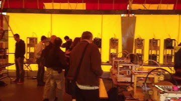 InMoov 3D printed by 55 printers