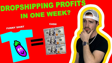 I Tried Dropshipping on Etsy - Realistic One Week Results Selling Print On Demand with Printify