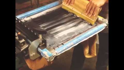 Split Fountain Screen Printing