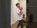 Lunge weighted press up