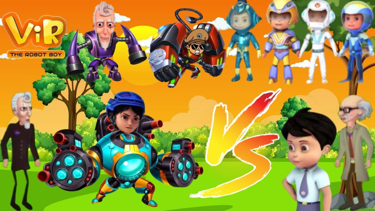 shiva aur vir the robot boy ki ladayi veer ka