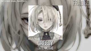 Greedy - sped up - Tate Mcrae