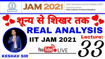 REAL ANALYSIS 33 | LIMIT SUPERIOR AND LIMIT INFERIOR |  FOR IIT-JAM, CSIR NET-JRF, NBHM, GATE, TIFR
