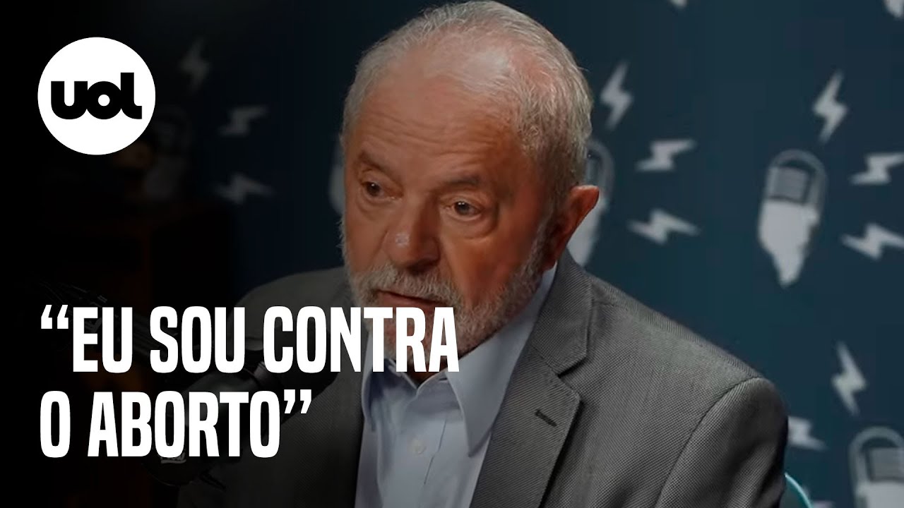 Lula no Flow: Petista diz que é contra o aborto: ‘Não é bom para o pai, para a mãe para ninguém’