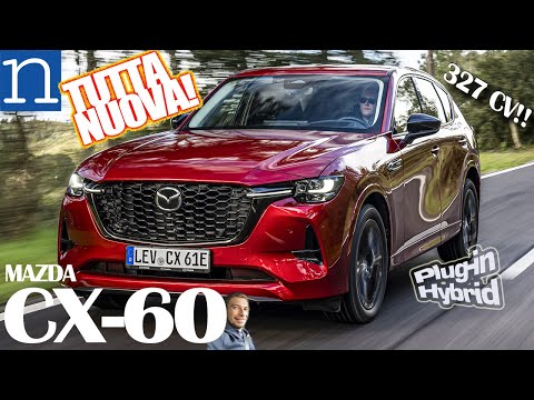 Mazda CX-60 PHEV Homura 2022 | Come va e com'è fatto il NUOVO SUV plug-in Hybrid giapponese 💫🔋🔌