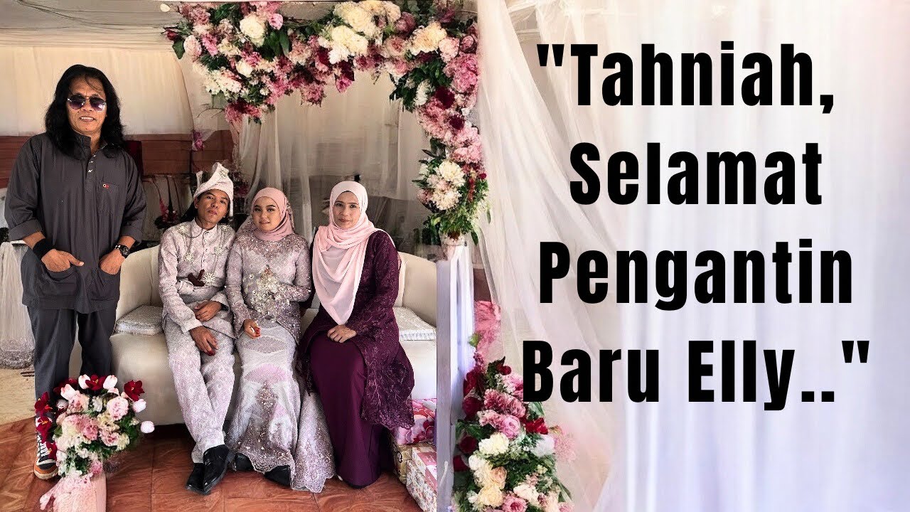 Elly dah ada Cinggey "Tahniah, Selamat Pengantin Baru Elly.."