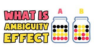 What is Ambiguity Effect | Explained in 2 min