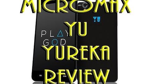 Micromax YU Yureka Review - Complete Review