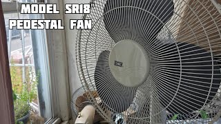 SMC Model SR18 18" Oscillating Stand Fan