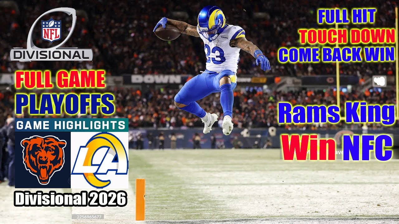 Rams Vs. Bears | NFC Divisional Round | Jan,18 FULL GAME Highlights | NFL Playoffs 2026