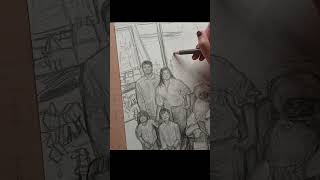 I underestimated the amount of detail and commitment this commission required o-o #art #drawing