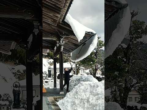 Satisfactory snow removal #satisfyling #asmr #snow #ice #fypシ #fyp #oddlysatisfying