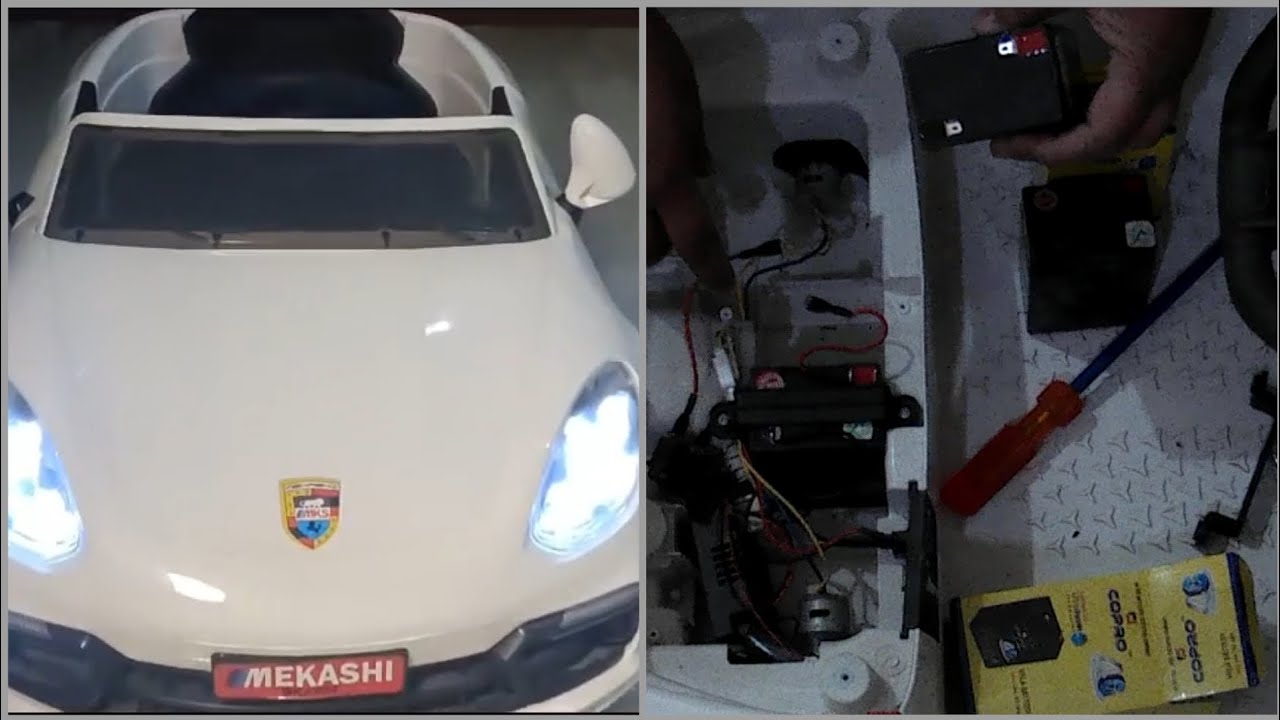 How To Replace Kids Car Battery Remote Control Car 12 Volt Battery