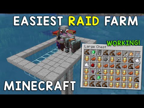 Minecraft Raid Farm 1.21.6 Java - Best Version