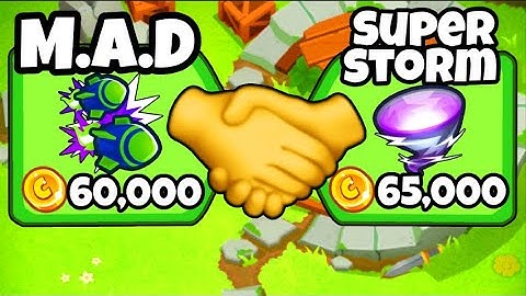 This tower combination needs a NERF immediately... (Bloons TD Battles 2)