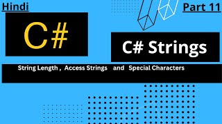 What are C Sharp Strings(Length and Accessing strings)