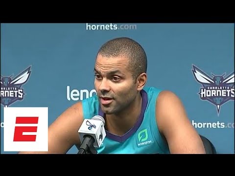 [FULL] Tony Parker on helping Kemba Walker, new role with Charlotte Hornets | NBA Media Day | ESPN