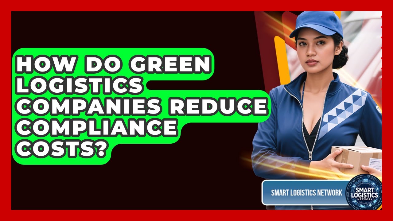 How Do Green Logistics Companies Reduce Compliance Costs? - Smart Logistics Network