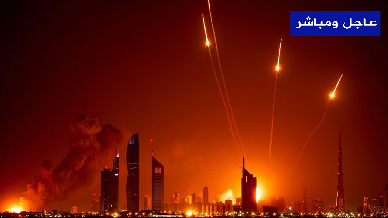 انفجارات تهز طهران وقصف يطال قواعد أمريكية في الخليج.. هل بدأت الحرب الشاملة ؟