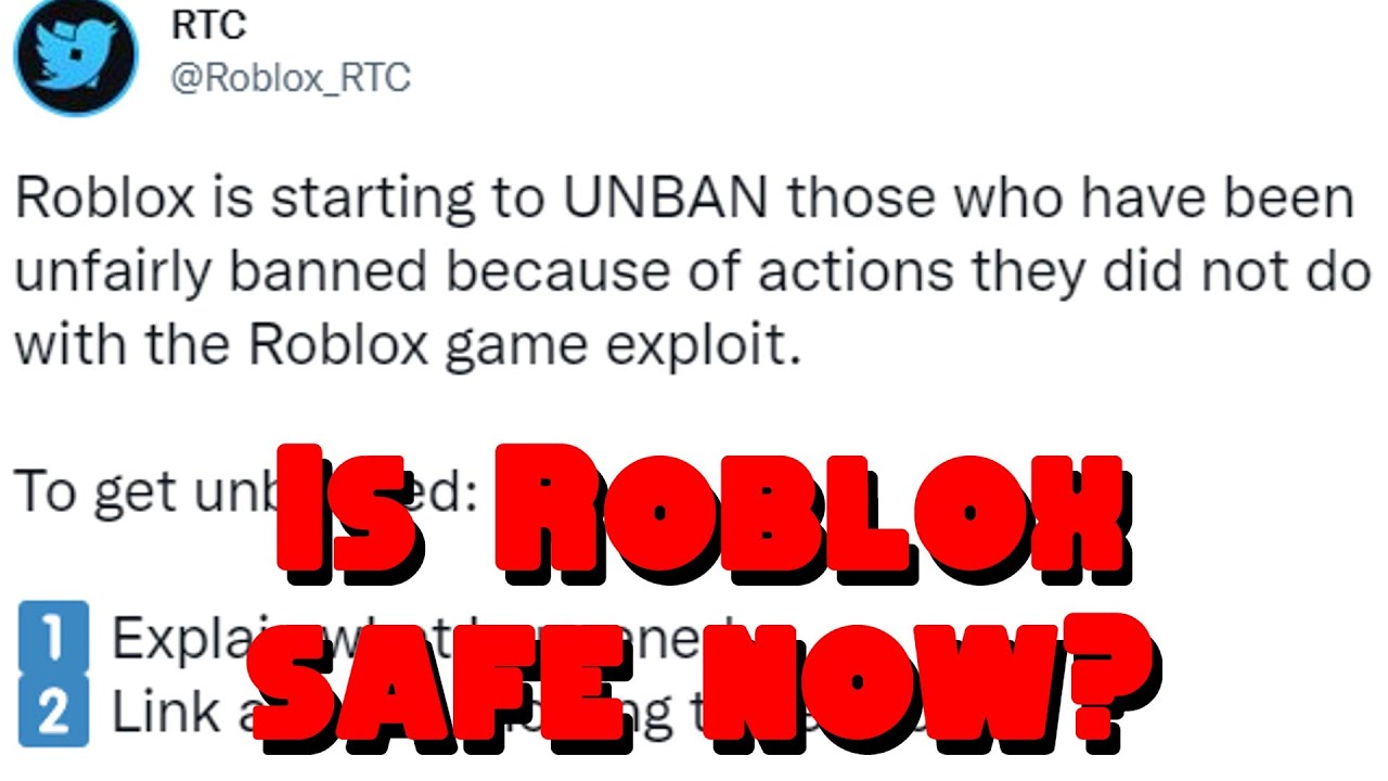 Is Roblox Safe to play now? (Yes, kind of) YouTube