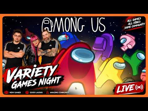 Division 2 Is Down… So It’s Variety Night! | Among Us