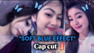 Filter estetik soft blue || capcut screenshot 5